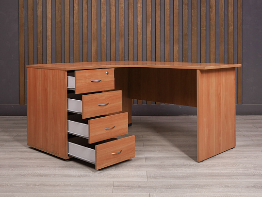 Стол с тумбой ДСП Ольха Россия