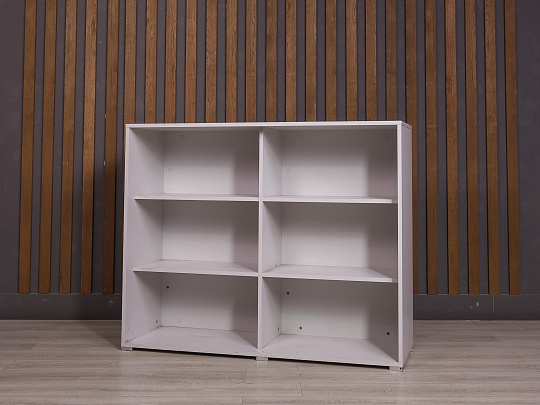 Шкаф-стеллаж для документов ДСП Серый Россия