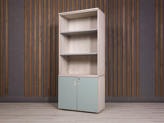 Шкаф для документов ДСП Зелёный Россия