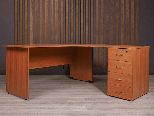 Стол с тумбой ДСП Ольха Россия