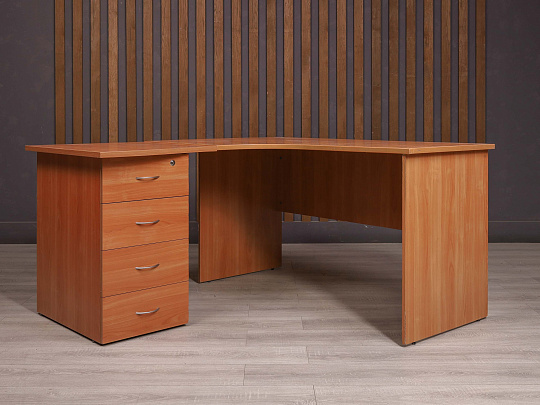 Стол с тумбой ДСП Ольха Россия