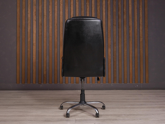 Кресло руководителя Кожа Чёрный Россия