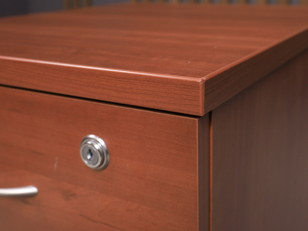 Тумба подкатная ДСП Вишня Россия (24155-24105)