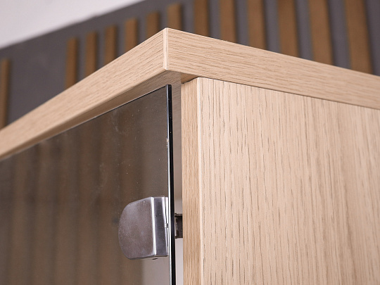 Шкаф для документов ДСП Ясень шимо Россия