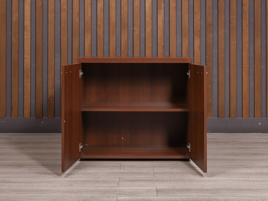 Тумба под оргтехнику ДСП Орех Россия (243512-11095)