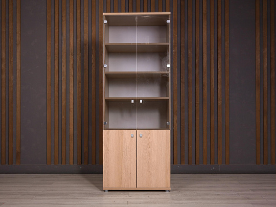 Шкаф для документов ДСП Ясень шимо Россия