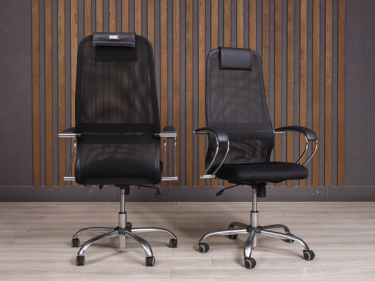 Офисное кресло Metta Ткань Чёрный Россия