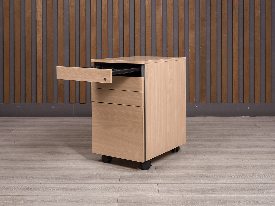 Тумба подкатная Steelcase ДСП Клен США (24157-11085)