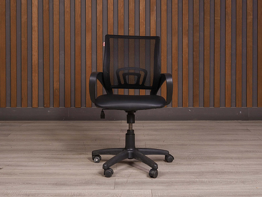Офисное кресло Easy Chair Искусственная кожа Чёрный Россия