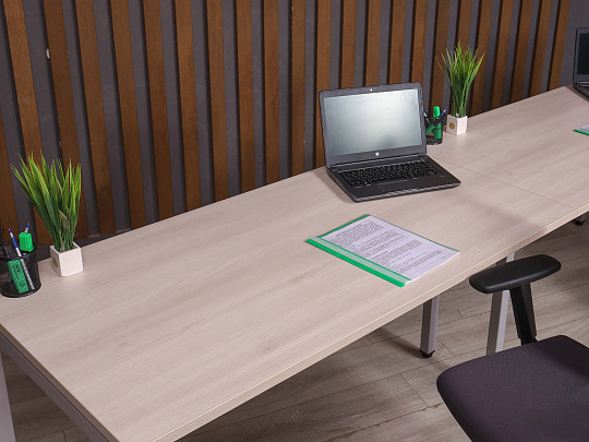 Комплект офисной мебели ДСП Ясень шимо Россия