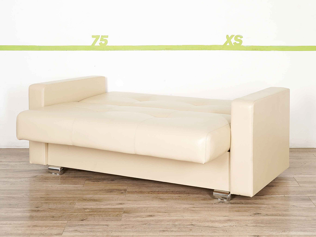 Диван 1520x850 Искусственная кожа Бежевый Россия (4166-09060)