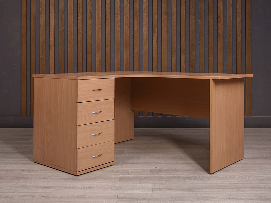 Стол с тумбой ДСП Клен Россия