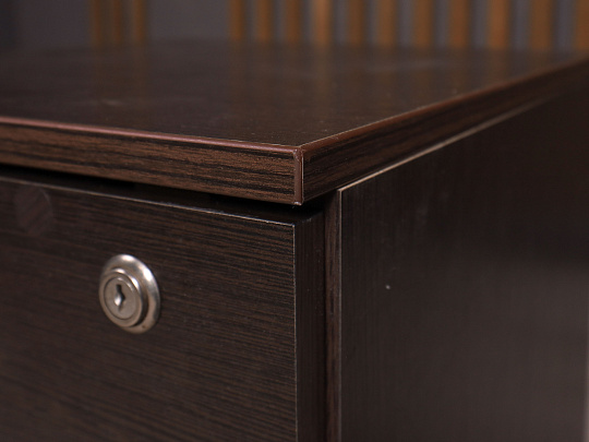 Тумба подкатная ДСП Венге Россия