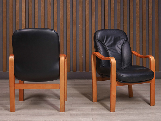 Конференц-кресло CHAIRMAN Кожа Чёрный Россия