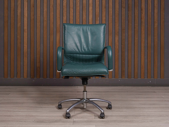 Кресло руководителя SitLand Кожа Зелёный Россия