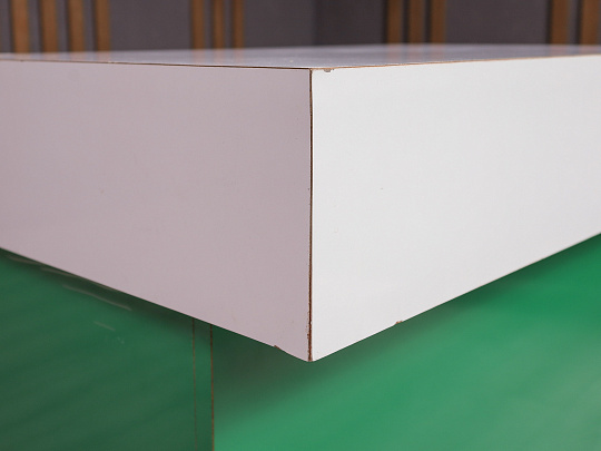 Стол прямоугольный ДСП Белый Россия