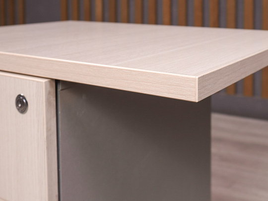 Тумба приставная ДСП Ясень шимо Россия