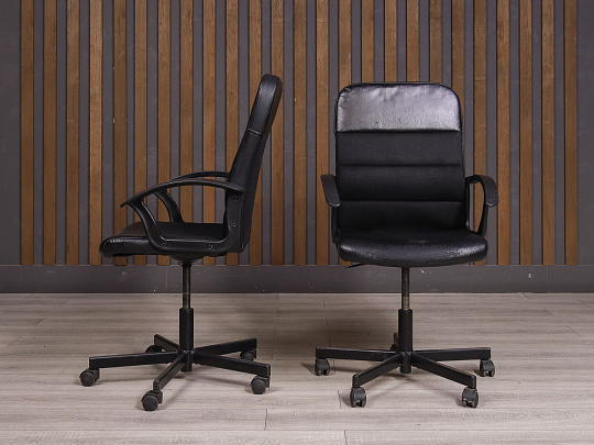 Офисное кресло IKEA Искусственная кожа Чёрный Россия