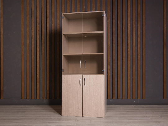 Шкаф для документов ДСП Ясень шимо Россия