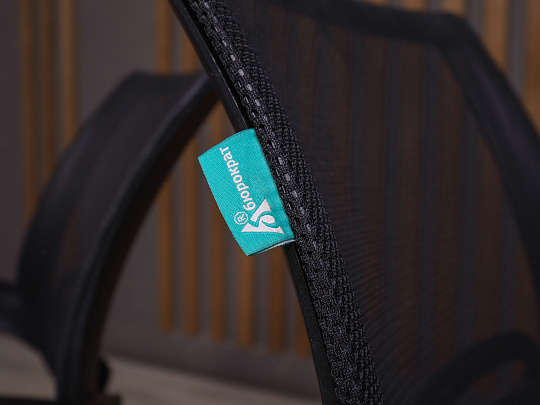 Офисное кресло Бюрократ Ткань Чёрный Россия