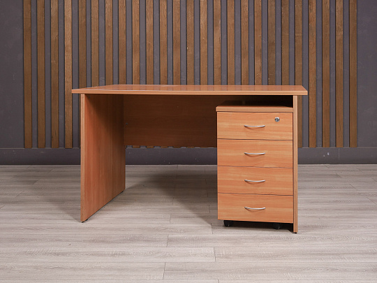 Стол с тумбой ДСП Ольха Россия