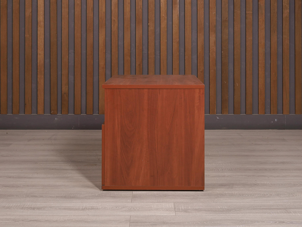 Тумба под оргтехнику ДСП Вишня Россия (24355-28036)