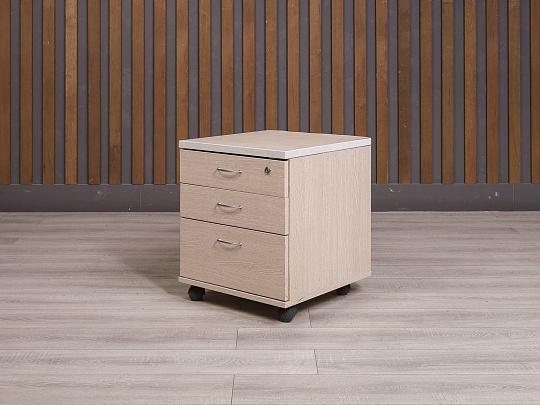 Тумба подкатная ДСП Ясень шимо Россия