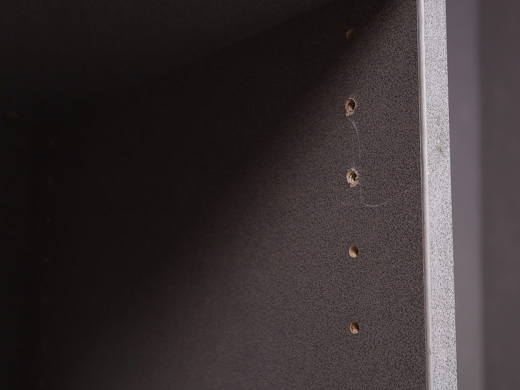 Тумба под оргтехнику ДСП Серый Россия (243641-20045)