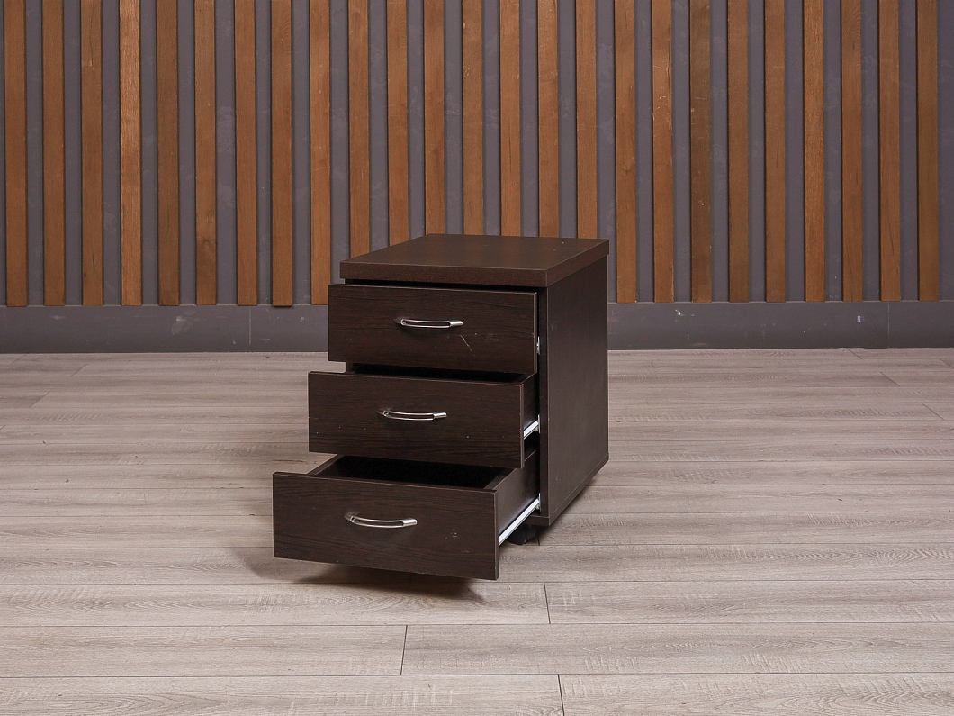 Тумба подкатная ДСП Венге Россия (241543-11095)