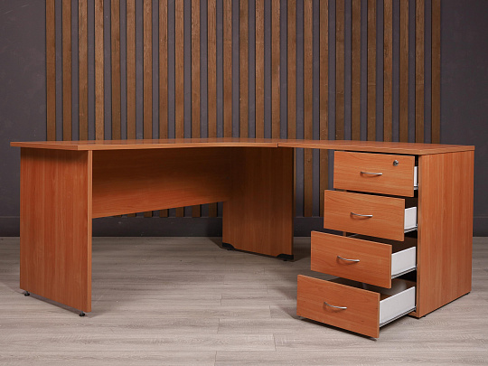 Стол с тумбой ДСП Ольха Россия