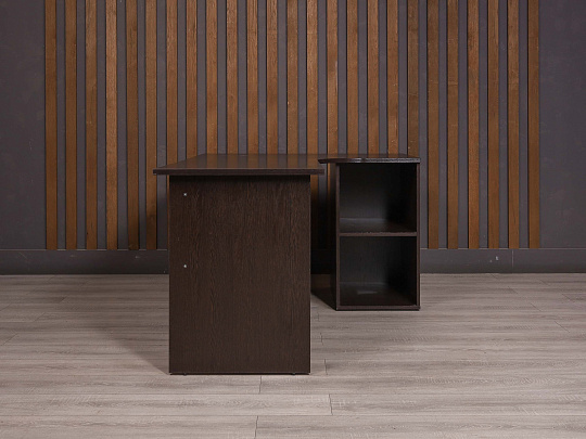 Стол с тумбой ДСП Венге Россия