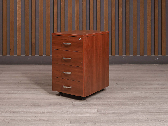 Тумба подкатная ДСП Вишня Россия