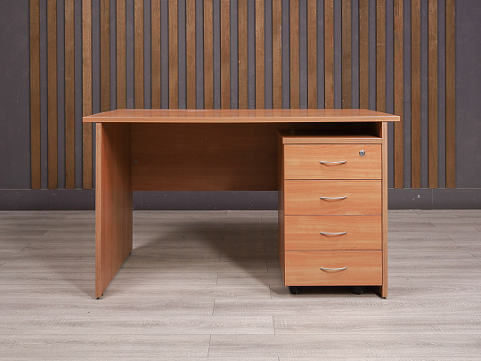 Стол с тумбой ДСП Ольха Россия