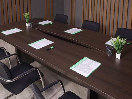 Стол для переговоров ДСП Венге Россия