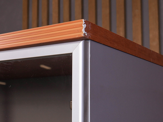 Шкаф для документов Berlin ДСП Орех Россия