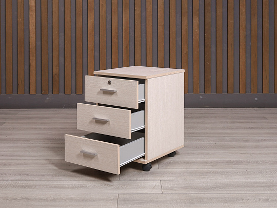 Тумба подкатная ДСП Ясень шимо Россия