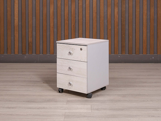 Тумба подкатная ДСП Ясень шимо Россия