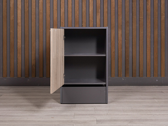 Тумба под оргтехнику ДСП Ясень шимо Россия