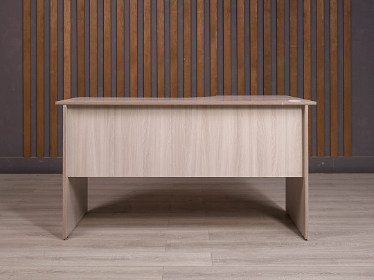 Стол эргономичный ДСП Ясень шимо Россия