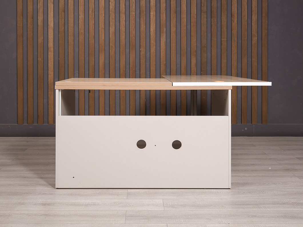 Стол угловой ДСП Ясень шимо Россия (232741-20085)