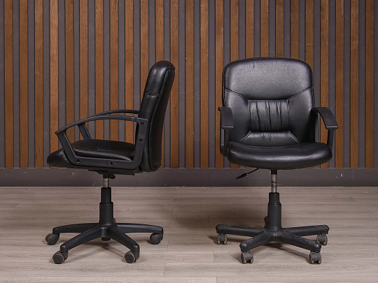 Офисное кресло Искусственная кожа Чёрный Россия