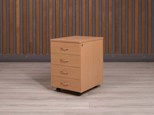 Тумба подкатная ДСП Бук Россия