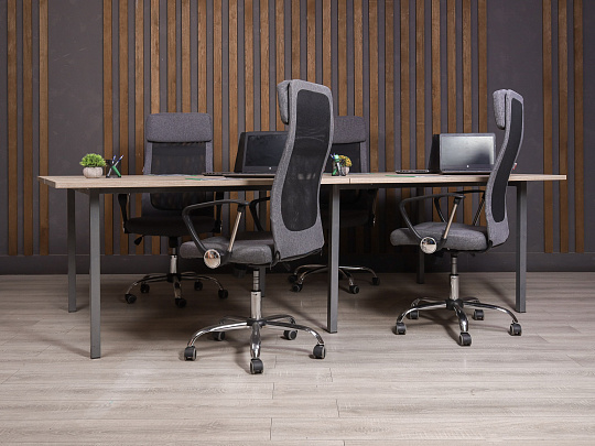 Комплект офисной мебели ДСП Ясень шимо Россия