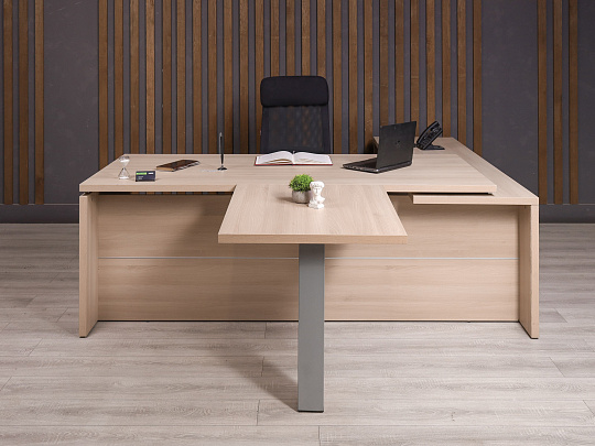 Стол руководителя ДСП Ясень шимо Россия