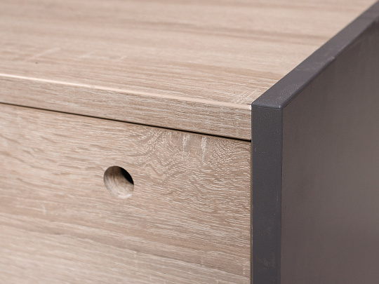 Тумба подкатная ДСП Ясень шимо Россия