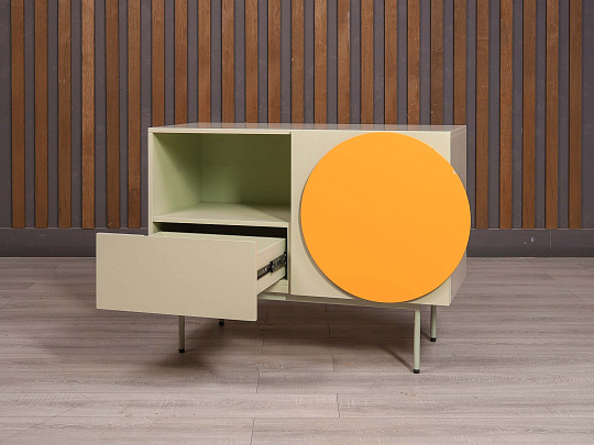 Тумба под оргтехнику ДСП Зелёный Россия