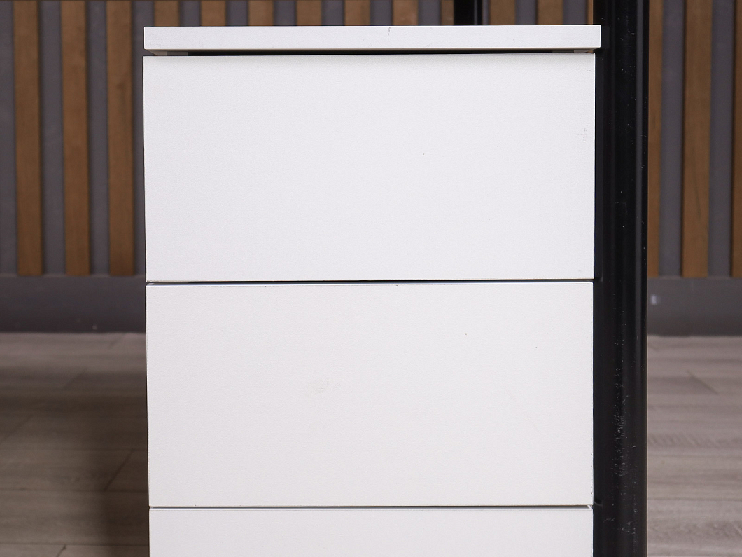Стол с тумбой IKEA ДСП Белый Россия (21611-08055)