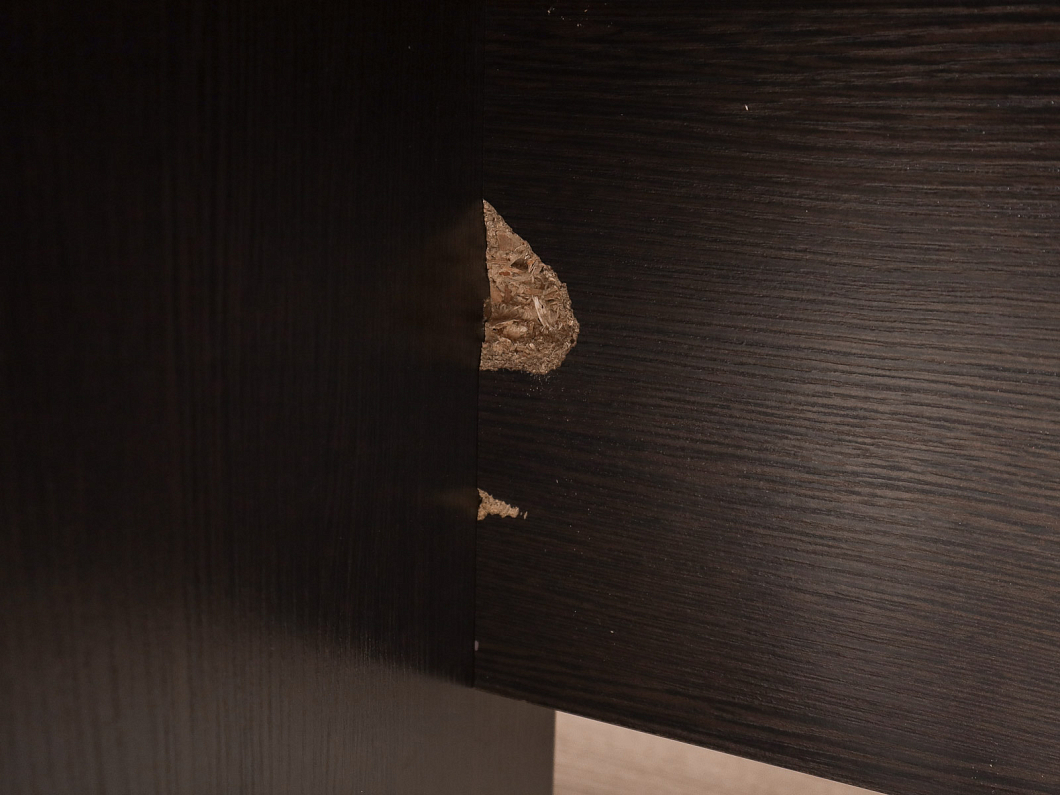 Стол с тумбой ДСП Венге Россия (2154-10075)