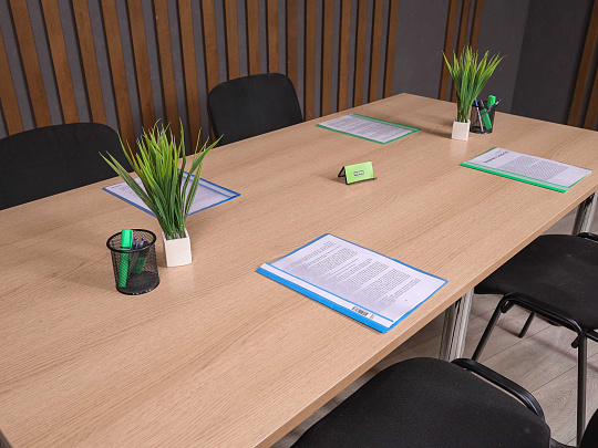 Стол для переговоров ДСП Ясень шимо Россия