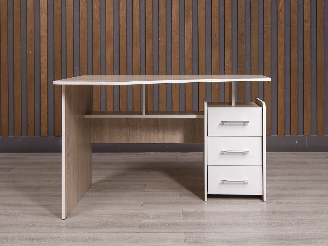 Стол с тумбой ДСП Ясень шимо Россия (2174-29125)